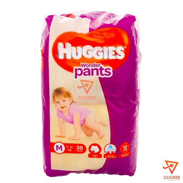 Clicker product 38 pcs-NEW HUGGIES wonder pants Medium-7-12 kg 62