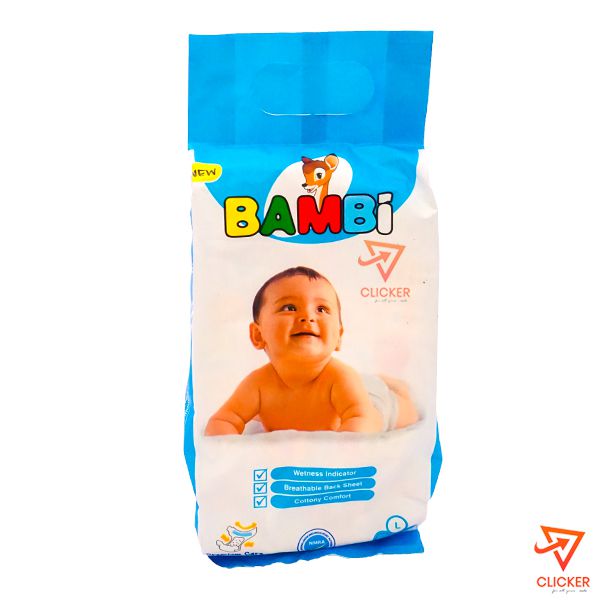 Clicker product 4 diapers BAMBI Premium care diaper L 9 -14kg 32