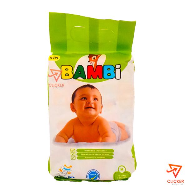 Clicker product 4 diapers BAMBI Premium care diaper M 6 - 11 kg 33
