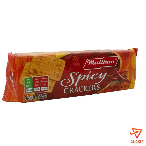 Clicker product 170g MALIBAN spicy crackers 181