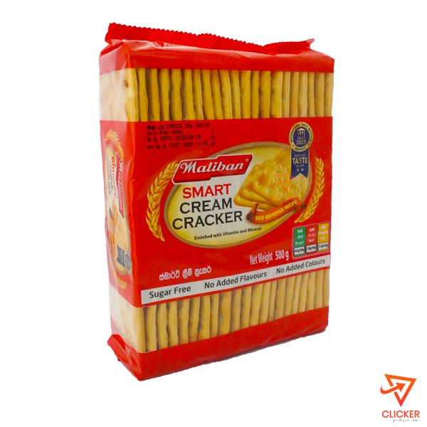 Clicker product 500g MALIBAN smart cream cracker 185