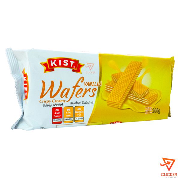 Clicker product 200g KIST vanilla wafers crispy creamy 175