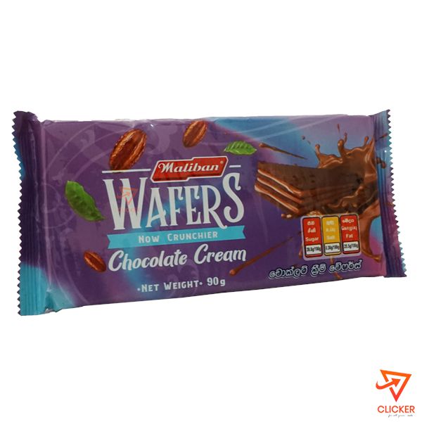 Clicker product 90g MALIBAN wafers now crunchier chocolate 193