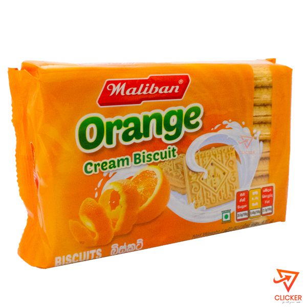 Clicker product 410g MALIBAN orange cream biscuits 195
