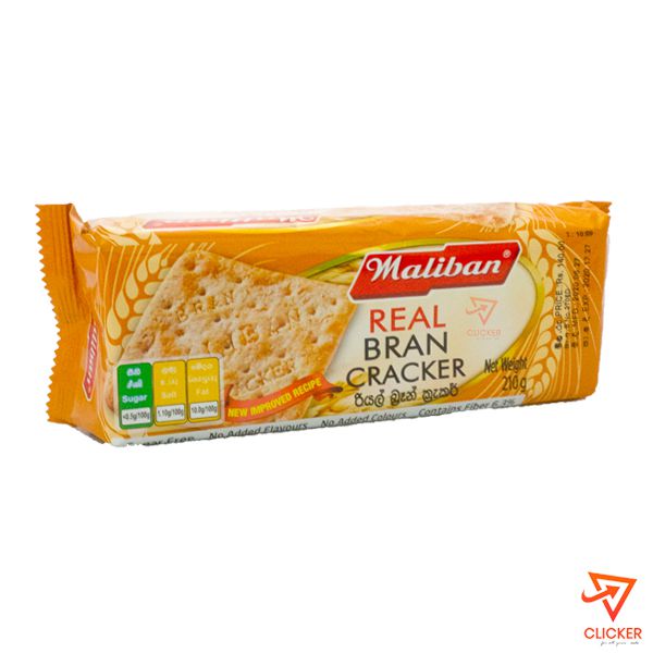 Clicker product 210g MALIBAN real bran cracker 197