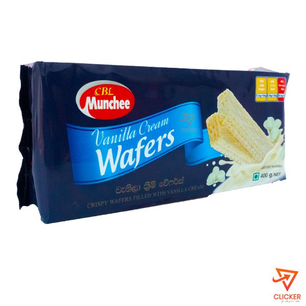 Clicker product 400g CBL MUNCHEE vanilla cream wafers 169