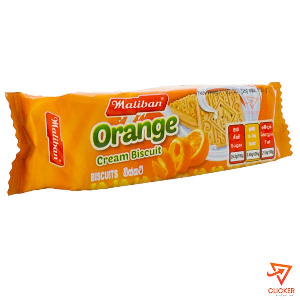 Clicker product 100g MALIBAN orange cream biscuits 203