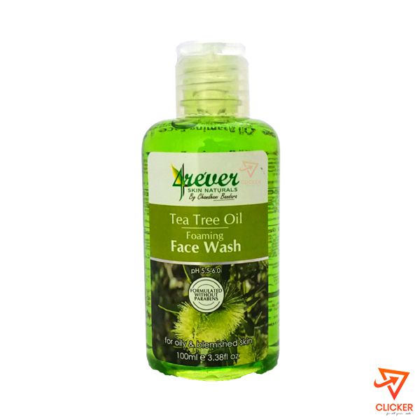 Clicker product 100ml 4REVER tea-tree oil forming face wash 720