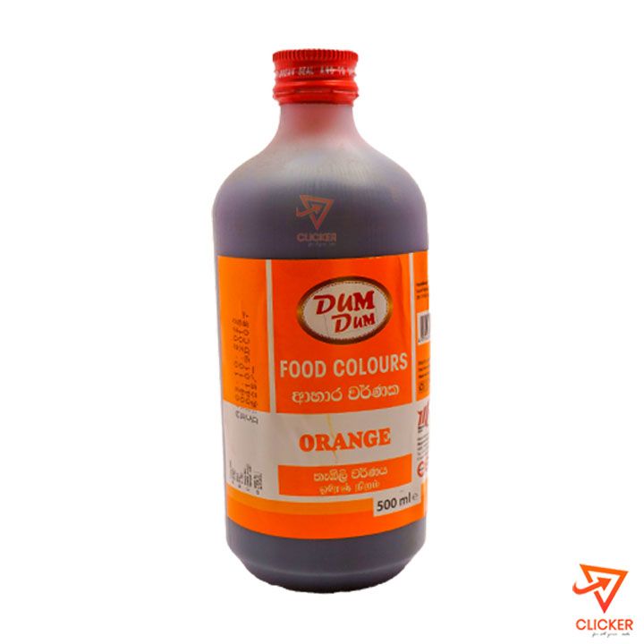 Clicker product 500ml DUM DUM Orange Food Colour 639