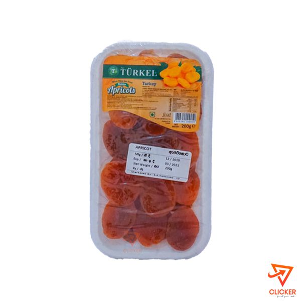 Clicker product 200g TURKEL whole pitted sun dried apricots 679