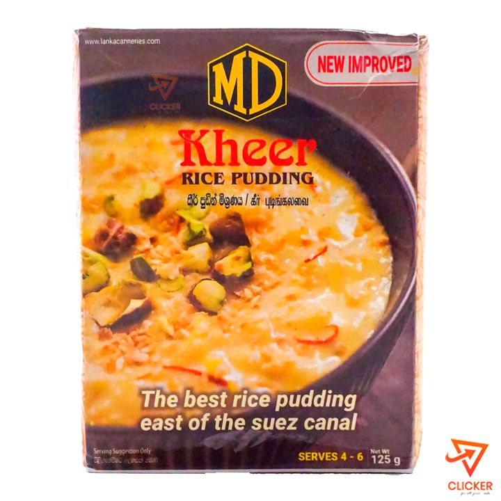 Clicker product 125g MD Kheer Rice Pudding 663