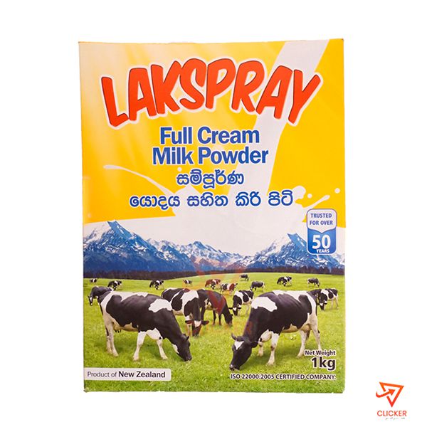 Clicker product 1kg LAKSPRAY full cream milk powder 355
