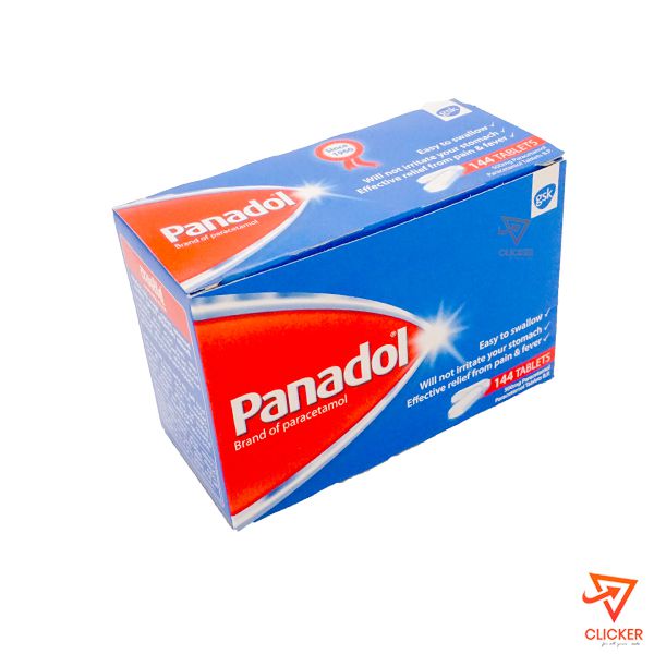 Clicker product 144 Tablets/500 mg PANADOL BRAND of Paracetamol 342