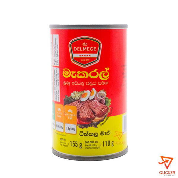 Clicker product 155g DELMEGE Mackerel Canned Fish 249