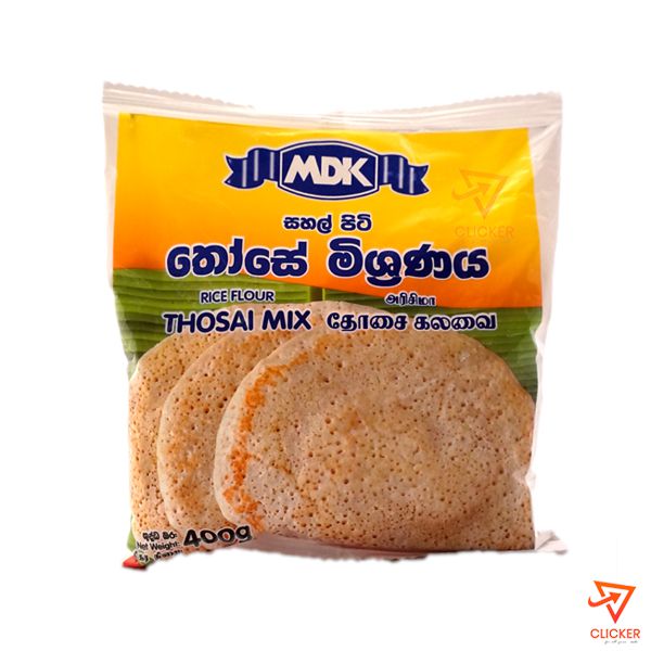 Clicker product 400g MDK rice flour thosai mix 243