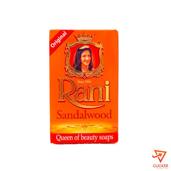 Clicker product 350g RANI Sandal wood Queen of beauty soaps 134