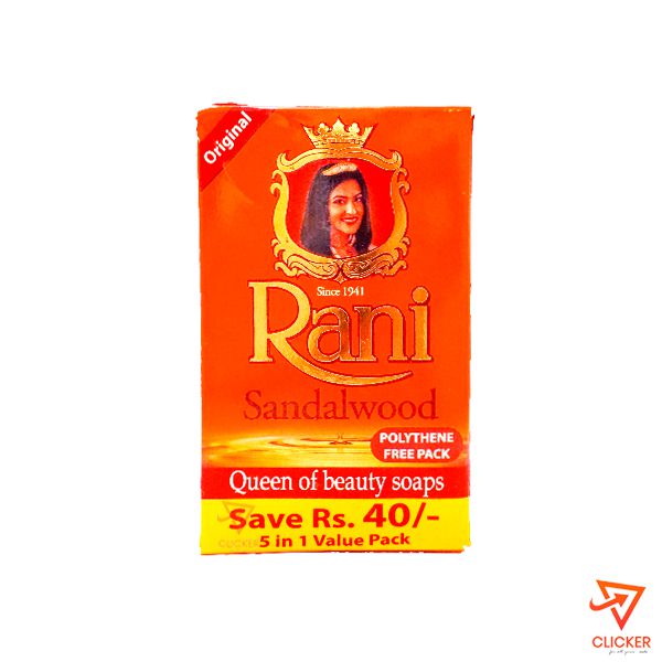 Clicker product 360g RANI original Sandalwood with honey Venivel and Turmeric Buy 3 Get 1 Free Pack 135