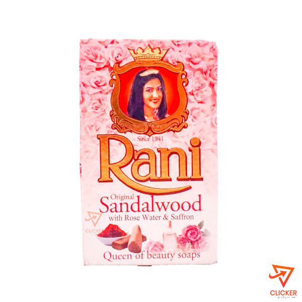 Clicker product 90g  RANI original sandalwood with rose water and saffron 137