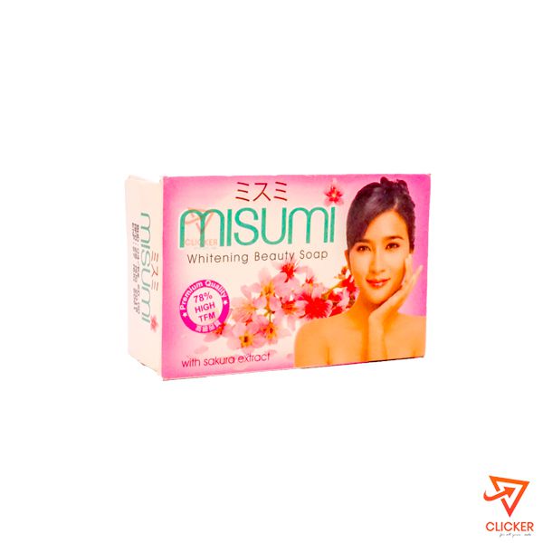 Clicker product 90G MISUMI whitening beauty soap with sakura extract 133