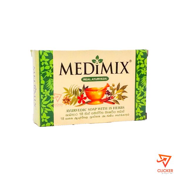 Clicker product 100g MEDIMIX Real Ayurveda soap with 18 herbs 132