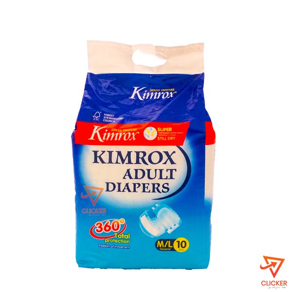 Clicker product 10 pcs kimrox adult diapers m/l general 39