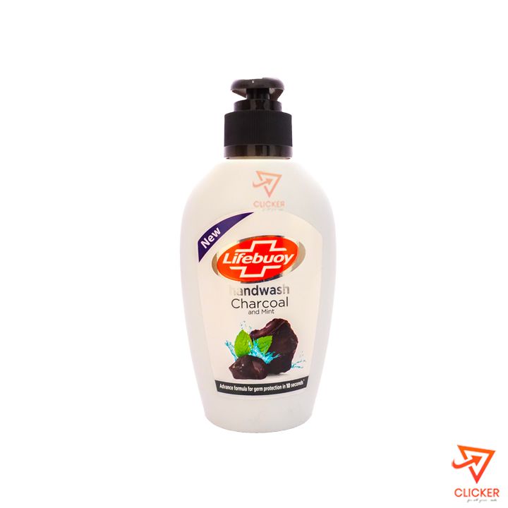 Clicker product 200ml lifebuoy hand wash charcoal and mint 293