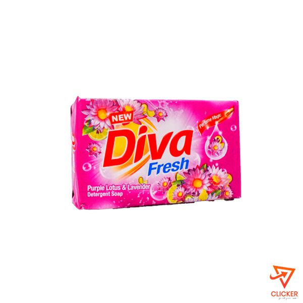 Clicker product 120g DIVA Fresh purple lotus & Lavender Detergent Soap 587