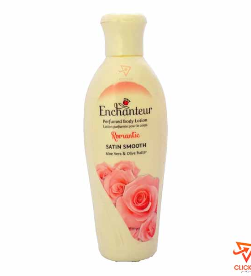 Clicker product 200ml ENCHANTEUR Perfumed Body lotion Romatic satin smooth 751