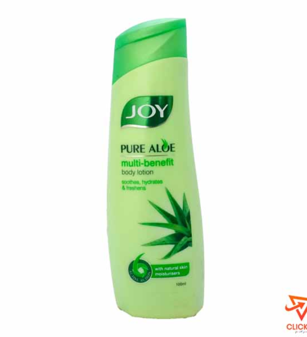 Clicker product 100ml JOY pure aloe body lotion 768