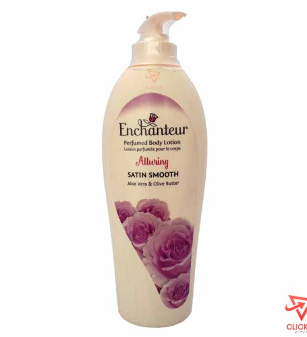 Clicker product 200ml Enchanteur Perfumed Body lotion Alluring satin smooth 773