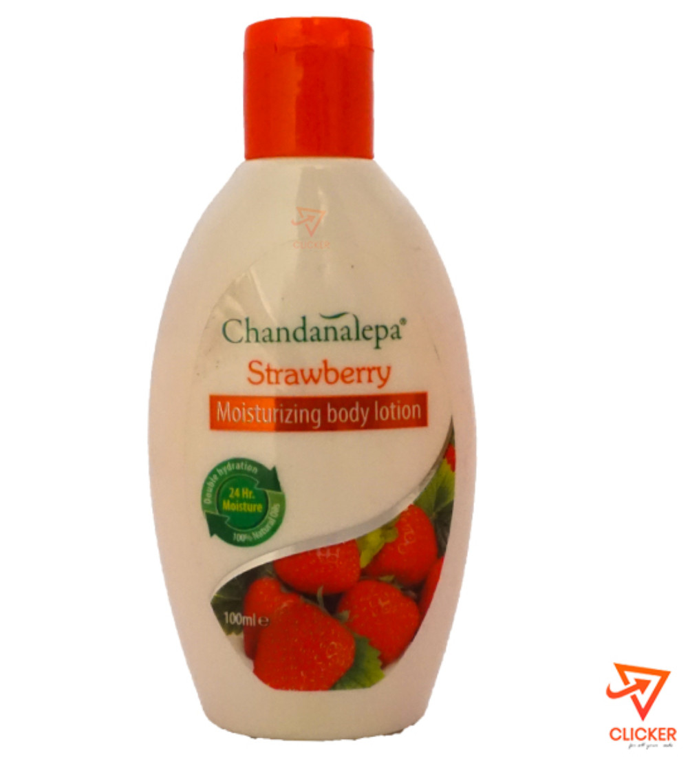 Clicker product 100ml CHANDANALEPA stawberry body lotion 787