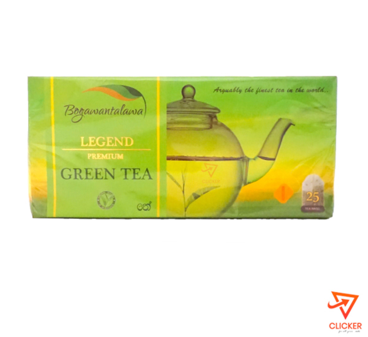Clicker product BOGAWANTALAWA legend premium green tea (25 tea bags) 919