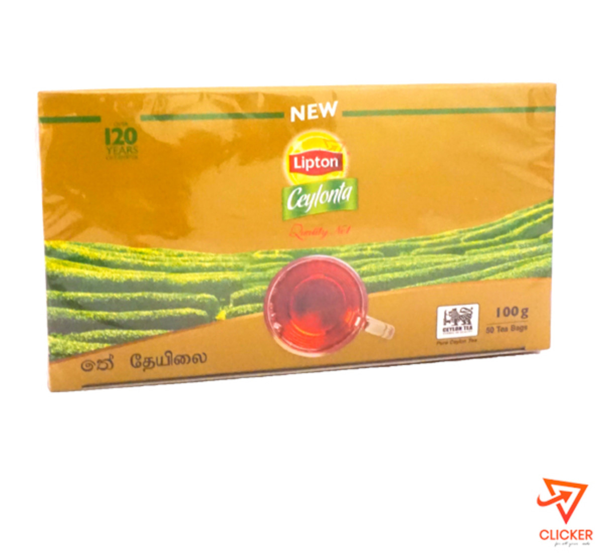 Clicker product 100g LIPTON-ceylon tea(50 tea packets) 920