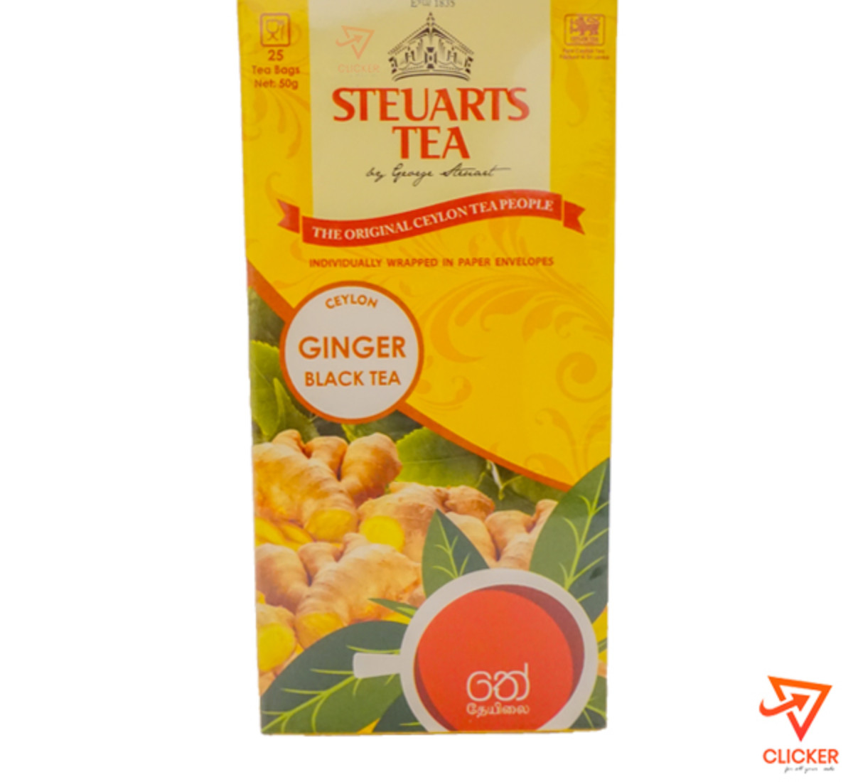 Clicker product 50g GEORGE STEURARTS tea ginger black tea(25 tea bags) 926