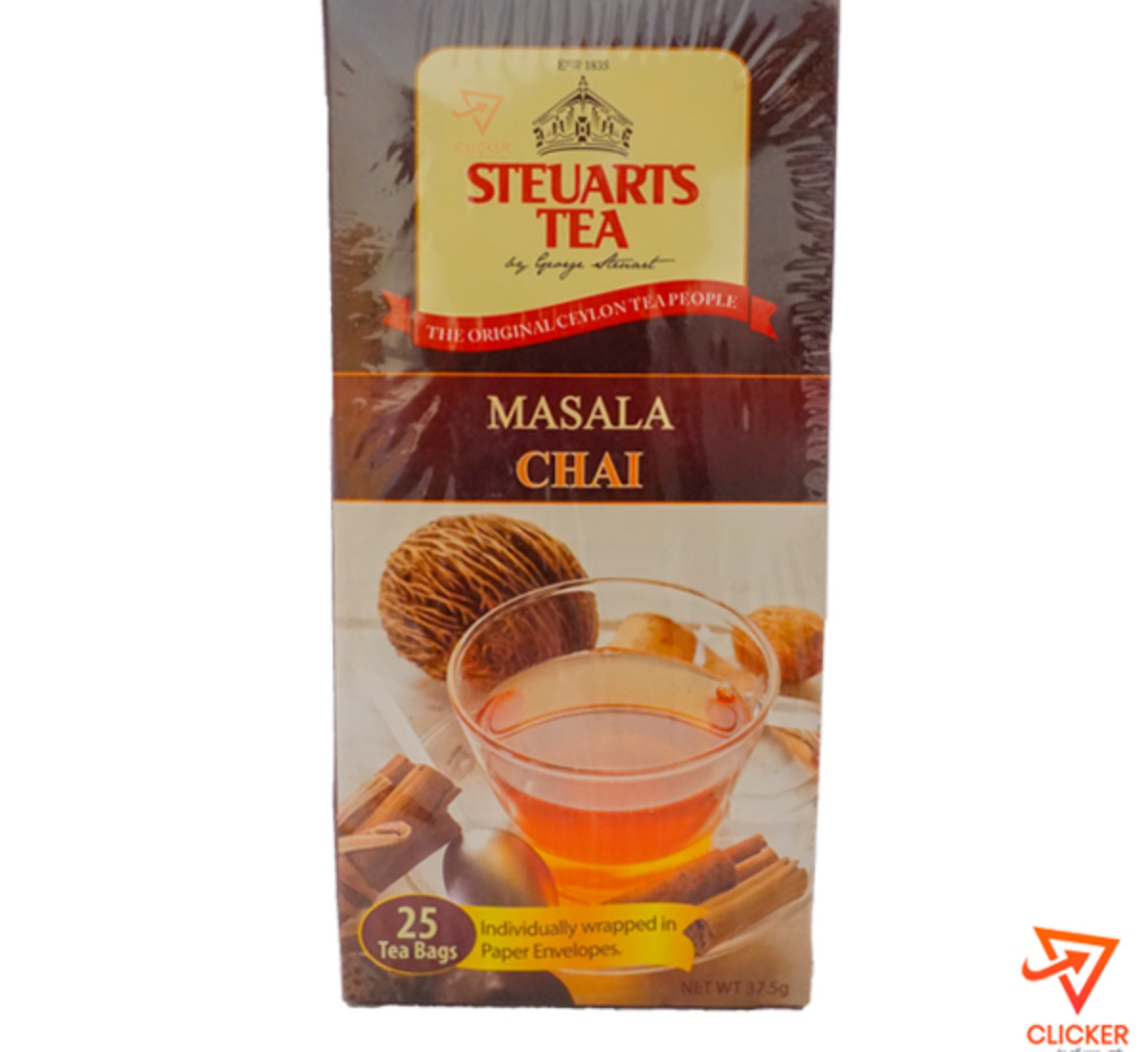 Clicker product 37.5g GEORGE STEURARTS tea masala tea(25tea bags) 935