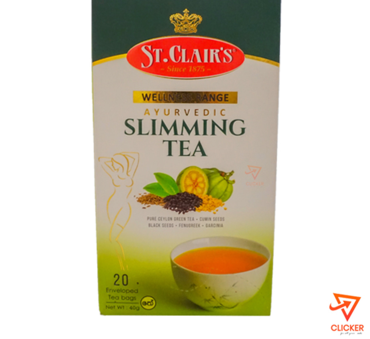 Clicker product ST.CLAIR'S Ayurvedic slimming tea 942