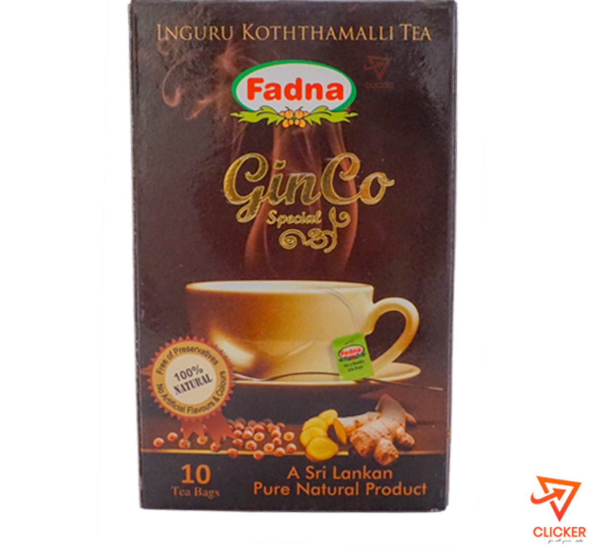 Clicker product 10 tea bags  FADNA ginco special 948