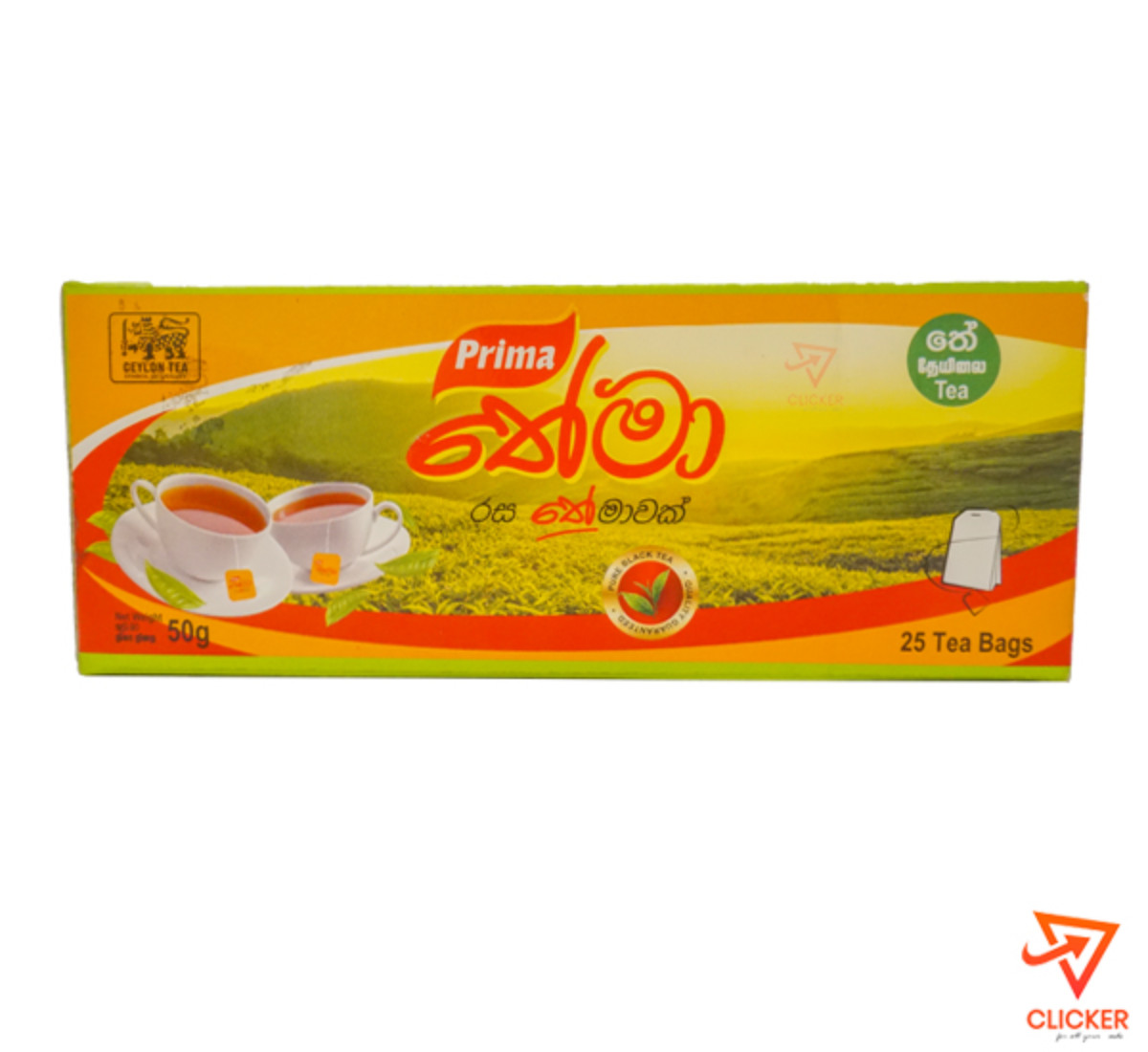 Clicker product 50g PRIMA theama tea(25 tea bags) 957