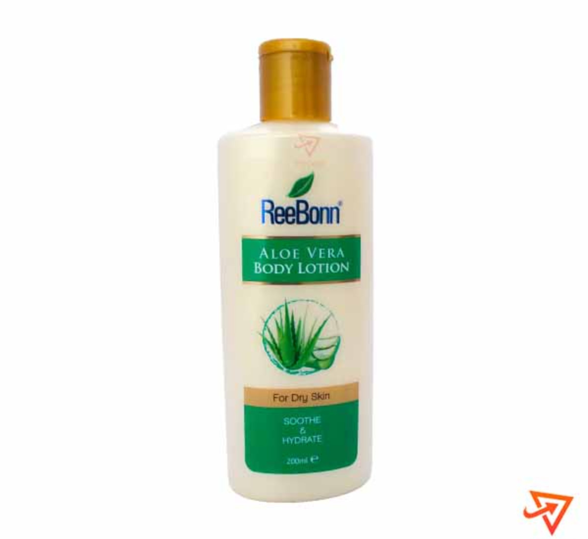 Clicker product 200ml REEBONN Aloevera body lotion soothe hydrate 1030