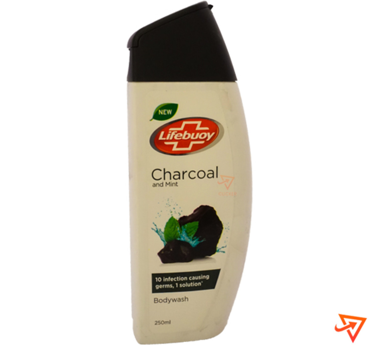 Clicker product 250ml LIFEBUOY charcoal and mint body wash 1043
