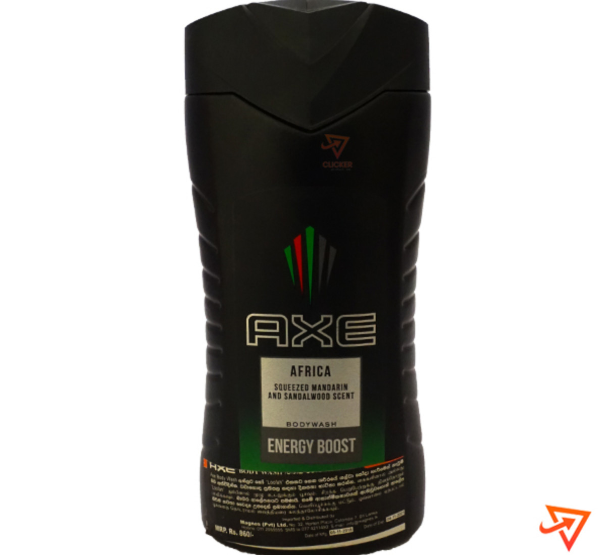 Clicker product 250ml AXE energy boost body wash 1062