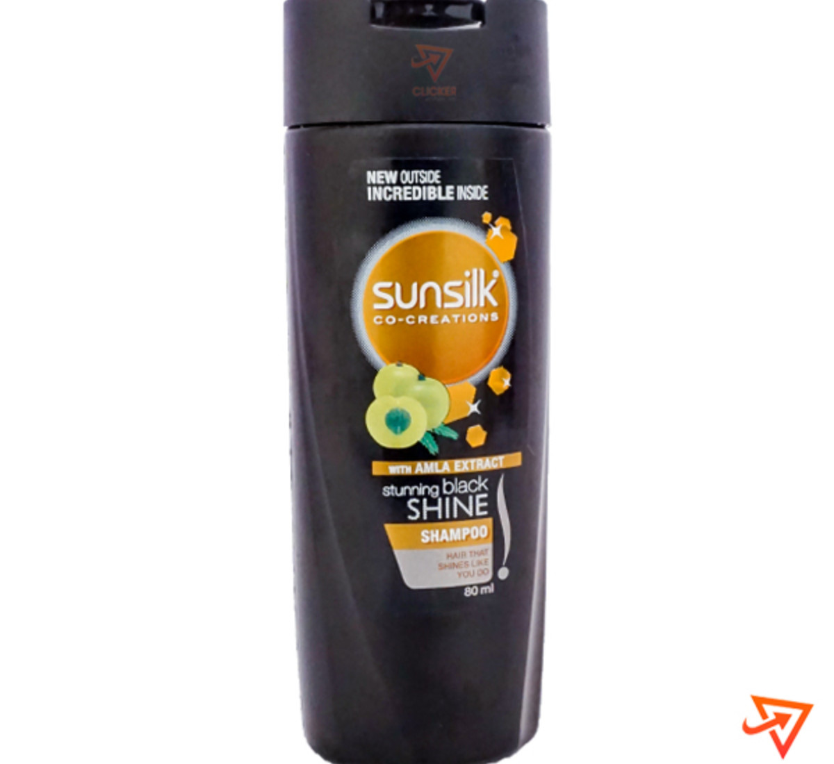 Clicker product 80ml SUNSILK staning blackshine shampoo 1104