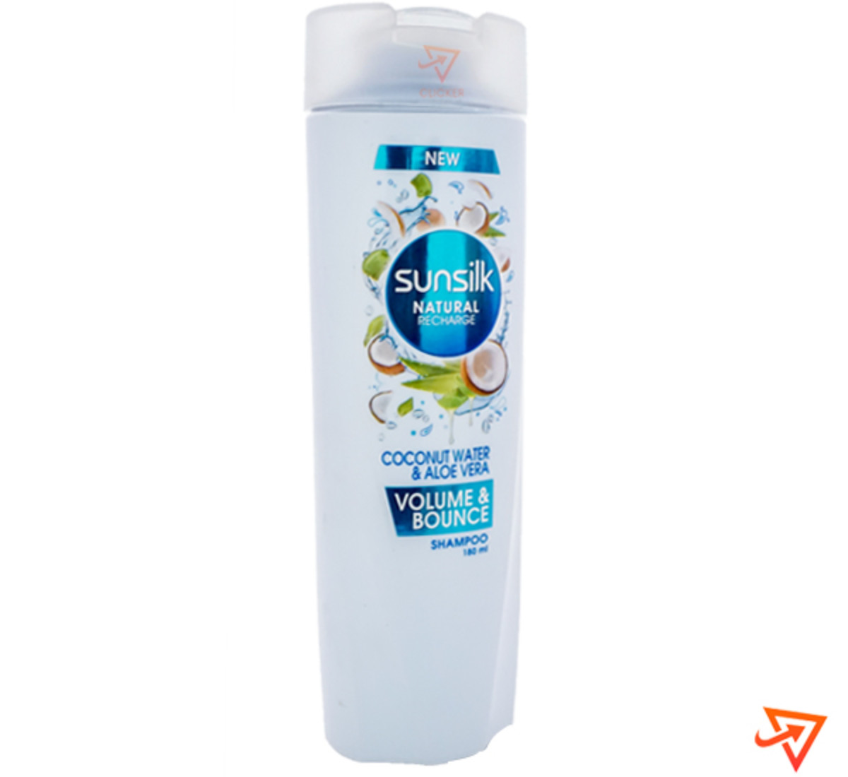 Clicker product 180ml SUNSILK natural recharge coconut water and aloe vera 1105