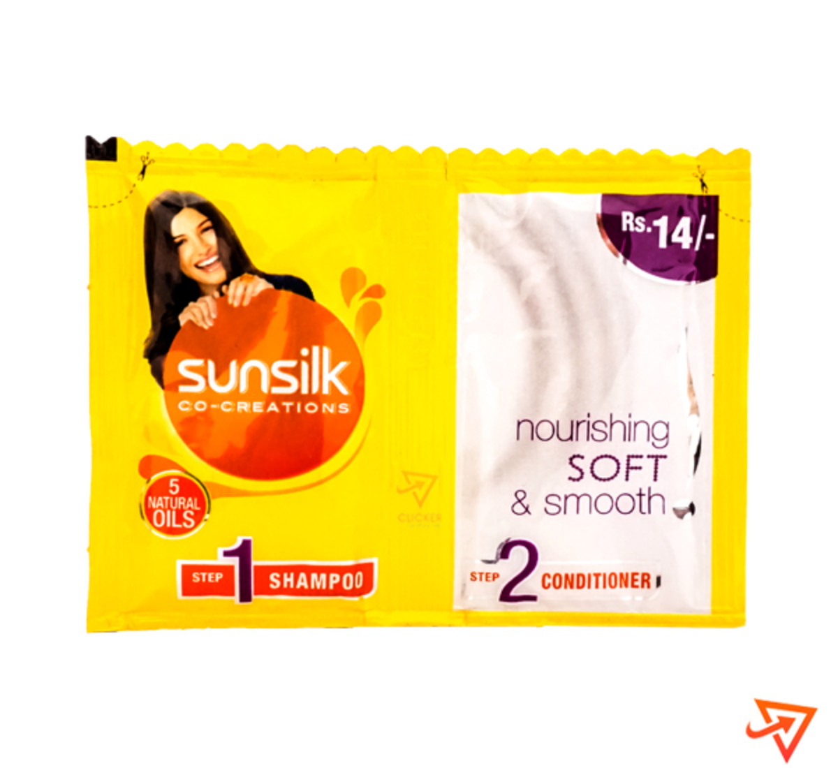 Clicker product 6ml + 5.5ml Sunsilk shampoo and conditioner 1122