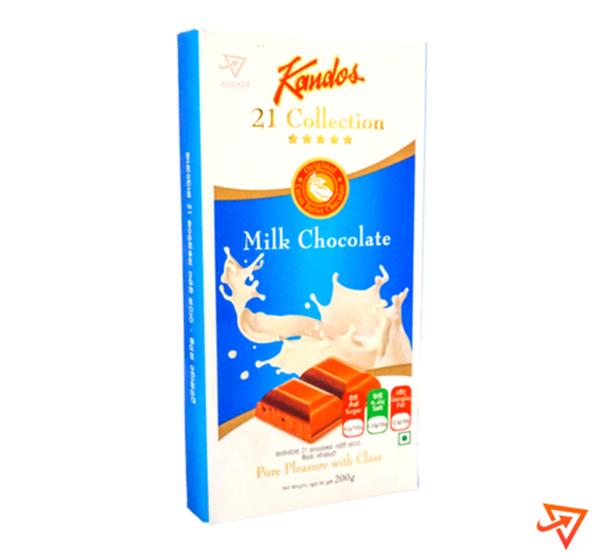 Clicker product 200g KANDOS  Milk Chocolate 1156