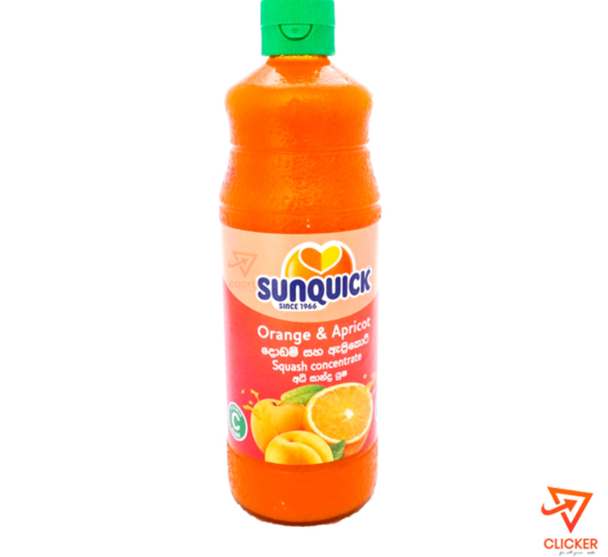 Clicker product 700ml SUNQUICK Orange and Apricot 1160