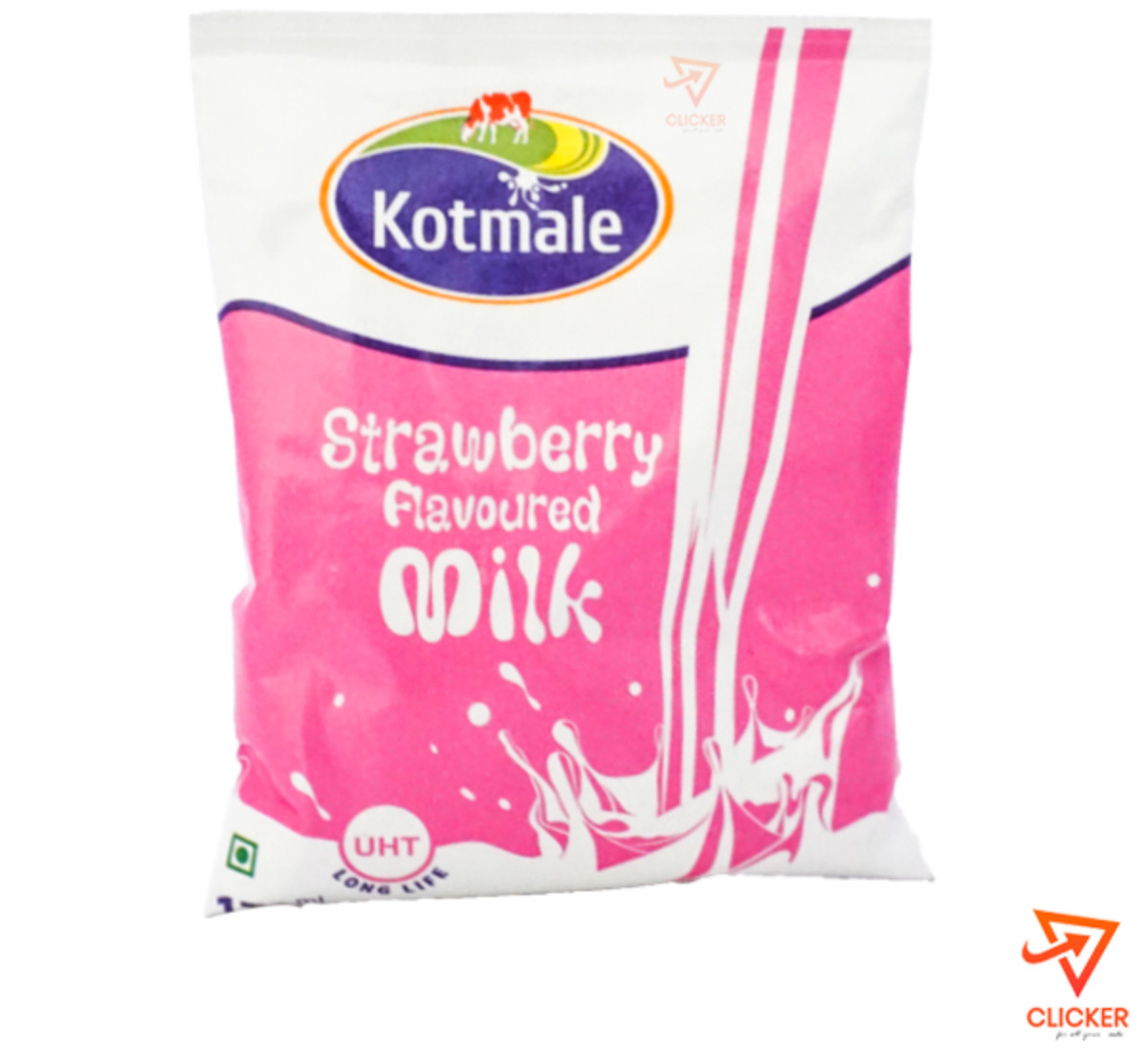 Clicker product 170ml KOTMALE  Strawberry flavoured milk 1166