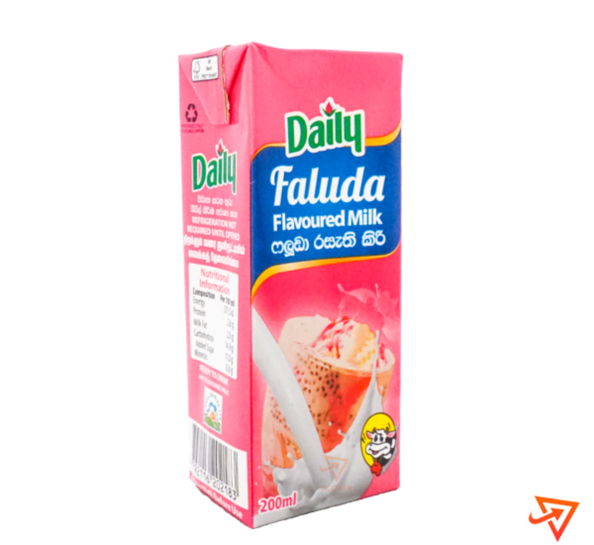 Clicker product 180ml DAILY faluda flavoured milk 1168