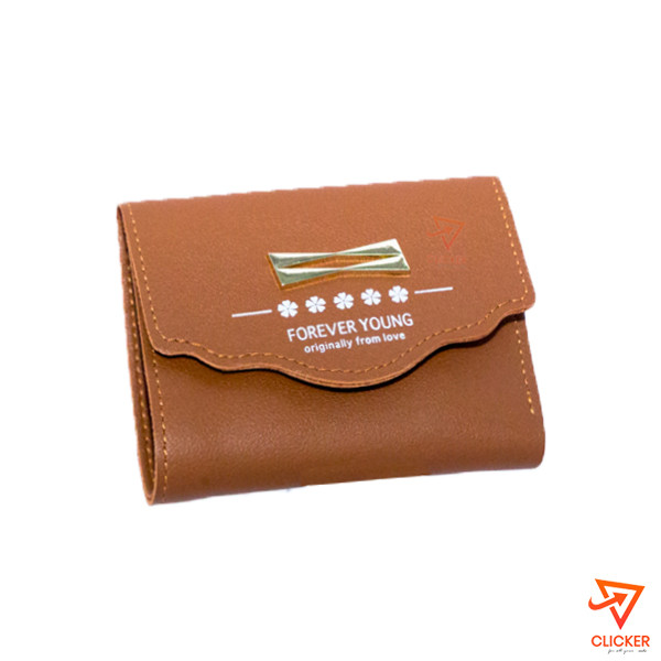 Clicker product FOREVER YOUNG BROWN WALLET-LADY LOVE 1218