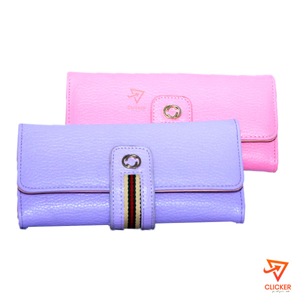 Clicker product LADIES WALLET- LAVENDER&SKY BLUE-LOVE LADY 1233